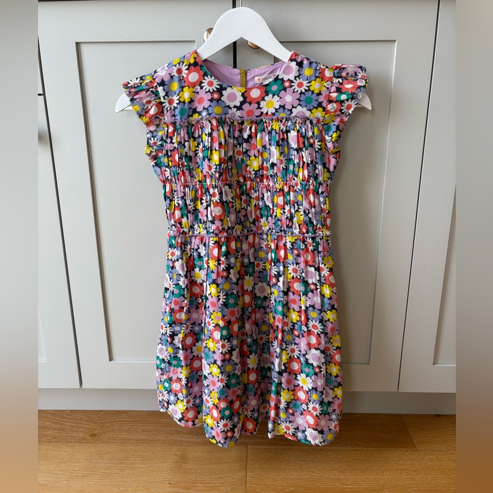 J Crew girls floral dress